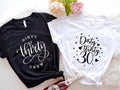 Dirty Thirty 30 Shirt, Dirty Thirty Crew T-Shirt, Matching Birthday Party Tees, 30th Bday Girl and Squad Shirts, 30 Years...