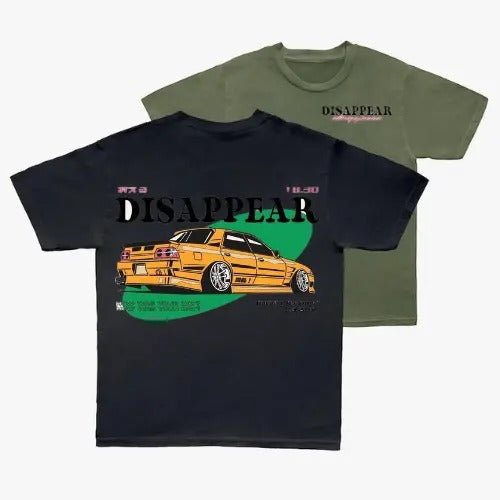 Disappear Retro 90s Jdm T-shirt Classicar Shirt Vintage Fashion Hoodie, Sweatshirt | RetroVerseTees.com