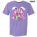 Disco Ball Bunny Ears Comfort Colors T-Shirt 'NLB' Hoodie, Sweatshirt | RetroVerseTees.com