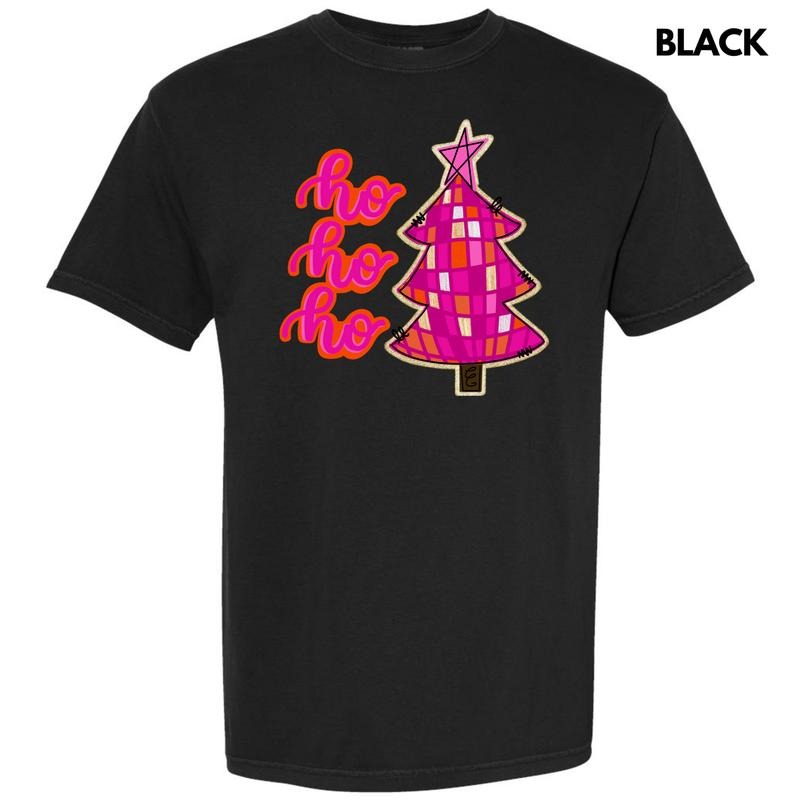 Disco HoHoHo Comfort Colors T-Shirt 'NLB' Hoodie, Sweatshirt | RetroVerseTees.com