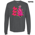 Disco HoHoHo Long Sleeve Comfort Colors T-Shirt 'NLB' Hoodie, Sweatshirt | RetroVerseTees.com