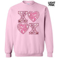 Disco XOXO Hearts Sweatshirt 'NLB' T-Shirts, Hoodie | RetroVerseTees.com