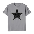 Distressed Black Star Men's T-Shirt Hoodie, Sweatshirt | RetroVerseTees.com