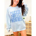 Distressed Coffee Weather Graphic Pullover C.O.C. T-Shirts, Hoodie, Sweatshirt | RetroVerseTees.com