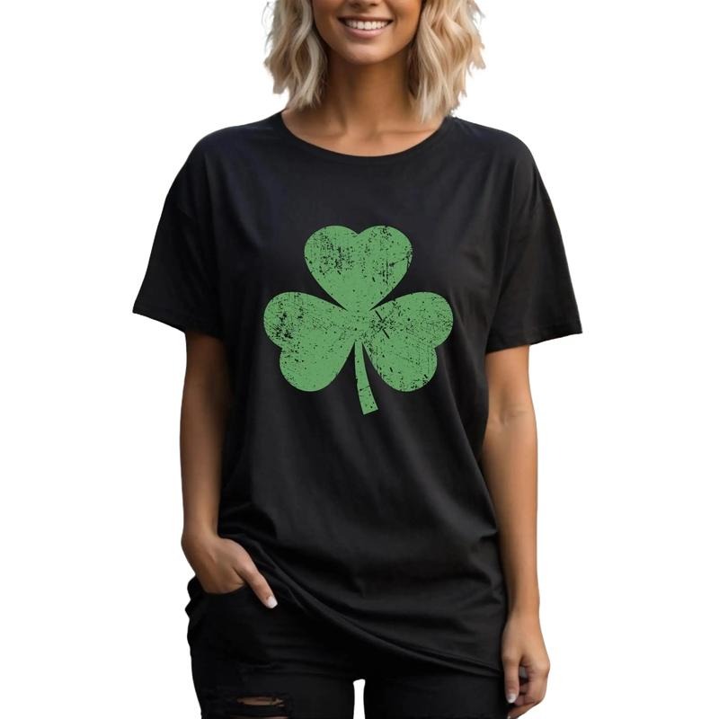 Distressed Shamrock Comfort colors Tee shirt Hoodie, Sweatshirt | RetroVerseTees.com