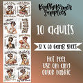 Distressed Vintage Moms DTF Transfer Gang Sheet, 22 x 60 T-Shirts, Hoodie, Sweatshirt | RetroVerseTees.com