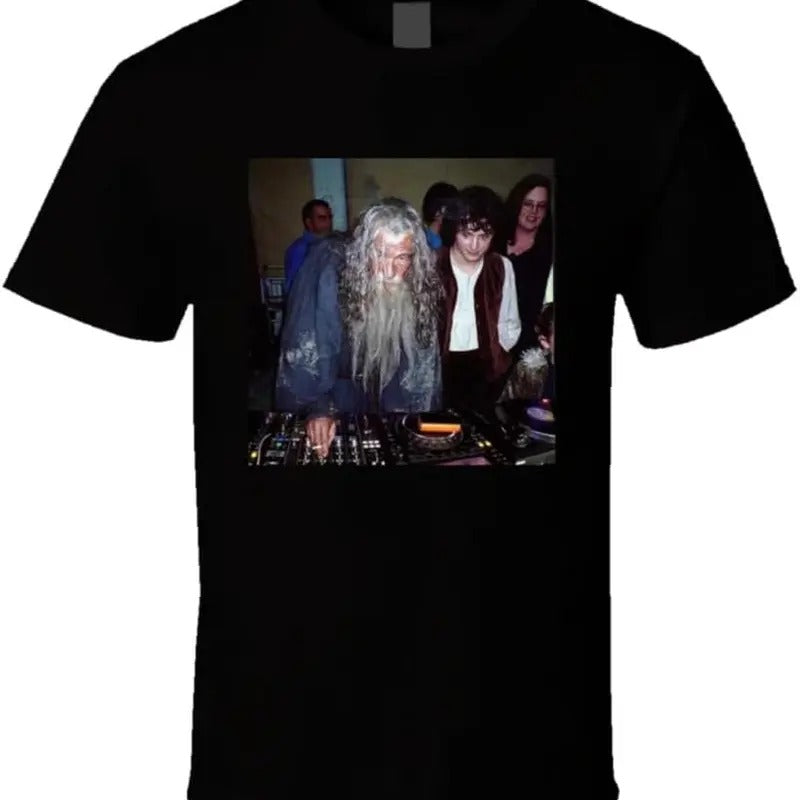 Dj Gandalf Meme T Shirt Hoodie, Sweatshirt | RetroVerseTees.com