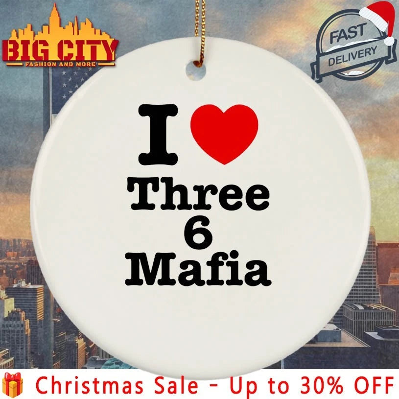 Dj Paul Kom I Love Three 6 Mafia shirt