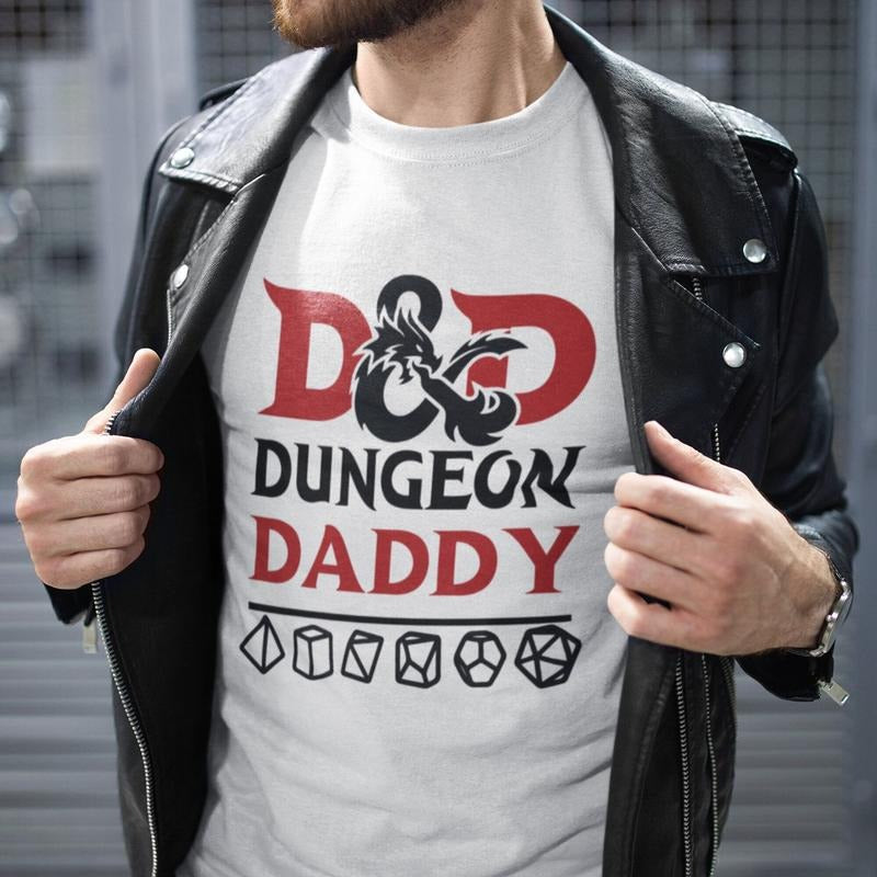 Dnd Dungeon Daddy Shirt, Dad Shirt, Dnd Dad, Dungeons And Dragons, Dad Gift, Dnd Fathers Day, Dnd Father Gift, Dnd Father...