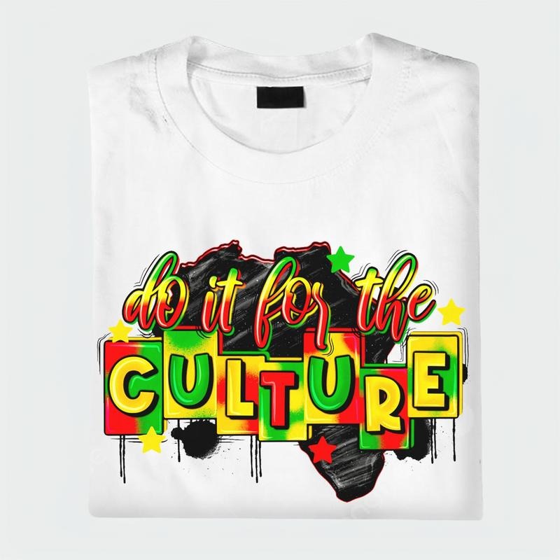 Do It For The Culture Juneteenth Shirt, Juneteenth 1865 Unisex Cotton Round Neck Tee, Men's & Women's Comfort Top, Full...