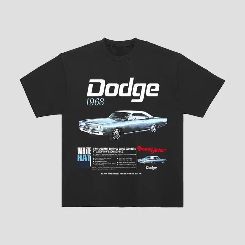 Dodge Charger 1968 T-Shirt Classic Muscle Car Legend Car Menswear Hoodie, Sweatshirt | RetroVerseTees.com