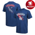 Dodgers 2025 World Series Champions  CALIFORNIA ROSTER MAP Two Sided Shirt