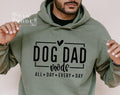 Dog Dad Pdf Dog Daddy Paw Love Dogs Pet Dog Lover Fur Dad Dad Shirt Dad Dog Dad T-shirt Hoodie, Sweatshirt