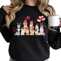 Dog Mama Sweatshirt, Valentine Lovely Dog Sweatshirt for Women T-Shirts, Hoodie | RetroVerseTees.com