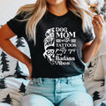 Dog Mama With Tattoos Pretty Eyes And Badass Vibes Shirt, Funny Dog Gift Tee For Mom, Pet Lover T-shirt, Mother's Day...