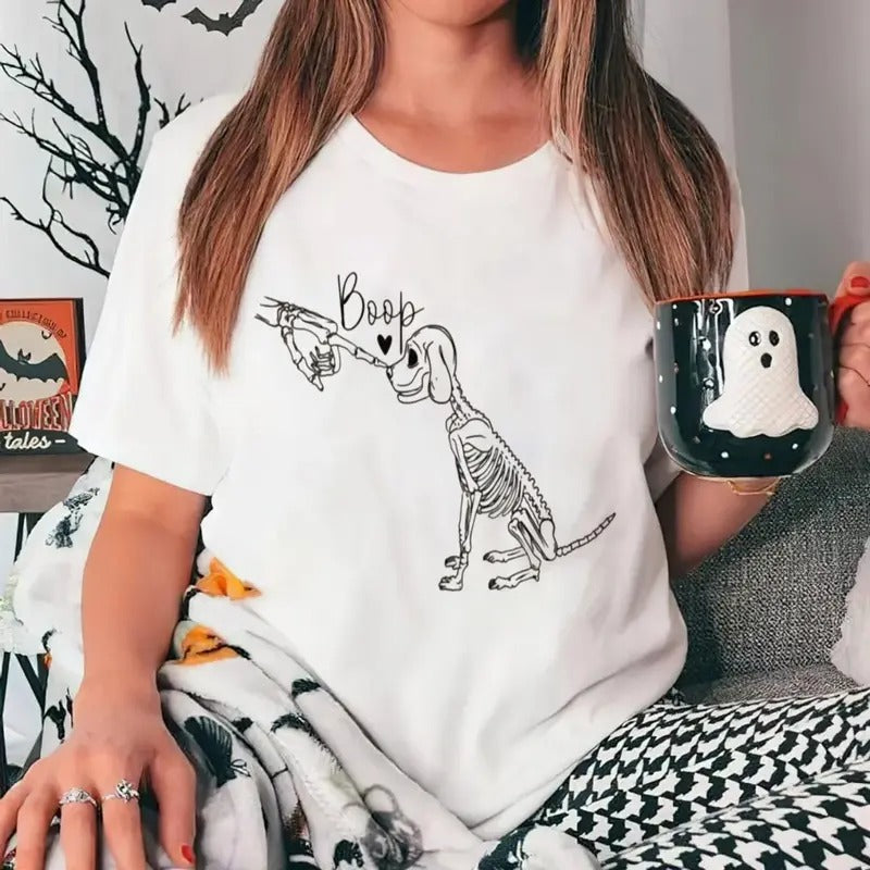 Dog Skeleton Sweatshirt, Funny Dog Shirt, Dog Lover Gifts, Dog Mom Sweatshirt, Spooky Dog Shirt, Skeleton Sweatshirt,...