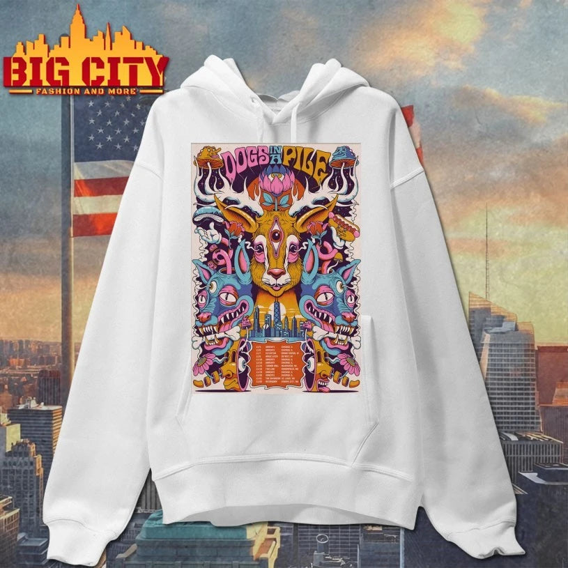 Dogs In A Pile Tour Nov 2025 Poster shirt