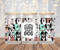 Dogs and coffee 16 oz glass jar tumbler T-Shirts, Hoodie, Sweatshirt | RetroVerseTees.com