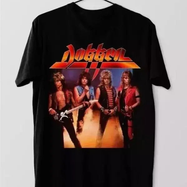 Dokken Band Unisex T-shirt Gift for Fans Cotton Menswear Top Decoration Hoodie, Sweatshirt | RetroVerseTees.com