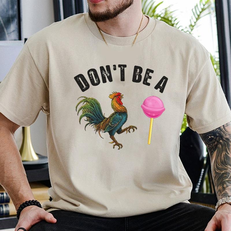 Don't Be A Rooster Lollipop Shirt, Funny Chicken Hoodie, Dad Mom Jokes Tee Sweatshirt | RetroVerseTees.com