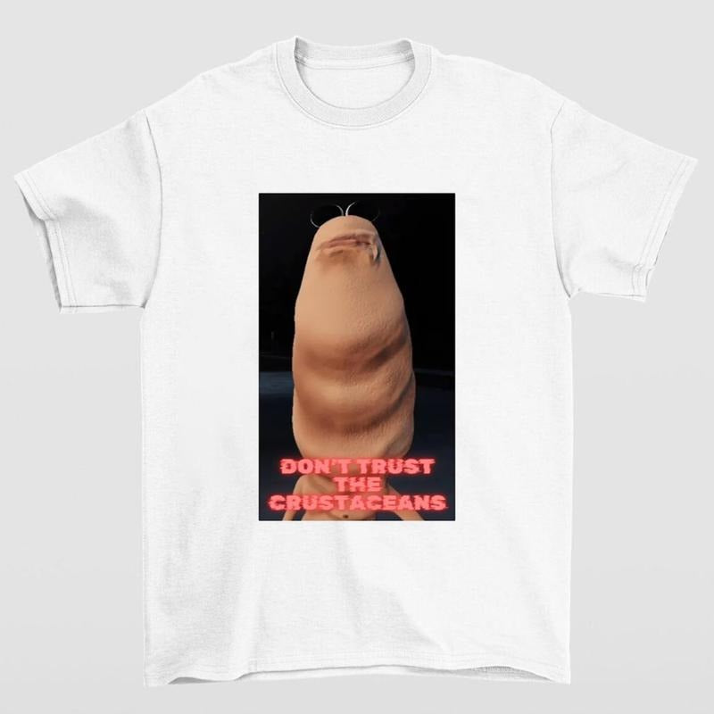 Don't Trust The Crustaceans Jimbo James Marcus The Worm T-Shirt Hoodie, Sweatshirt | RetroVerseTees.com
