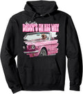 Don't Worry Daddy's On His Way Funny Donald Trump Pink 2024 Pullover Hoodie T-Shirts, Sweatshirt | RetroVerseTees.com