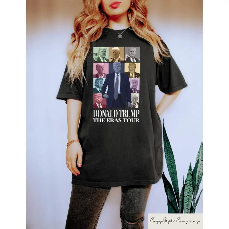 Donal Trum Eras Tour Shirt, Donal Trum Sweatshirt, Trum 2024 T-Shirt, Election Shirts For Trum Supporter, Tee Hoodie