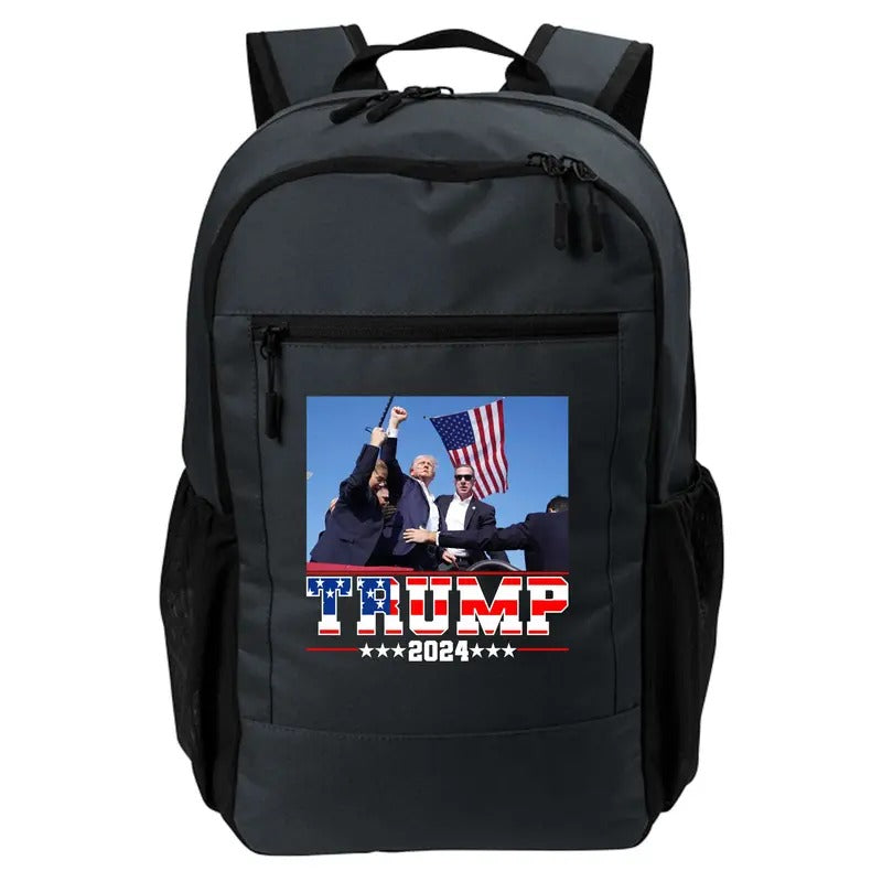 Donald Trump 2024 Survived Shot At Election Rally Usa Daily Commute Backpack T-Shirts, Hoodie, Sweatshirt