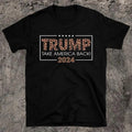 Donald Trump 2024 Take America Back Leopard Print