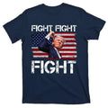 Donald Trump Fight Fight Fight USA Flag You Missed 2024 T-Shirt Hoodie, Sweatshirt | RetroVerseTees.com