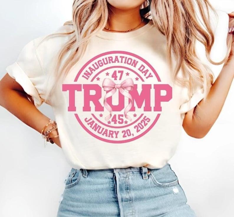 Donald Trump Inauguration Day 2025 T Shirt, 47th US President Inauguration T Shirt Hoodie, Sweatshirt | RetroVerseTees.com