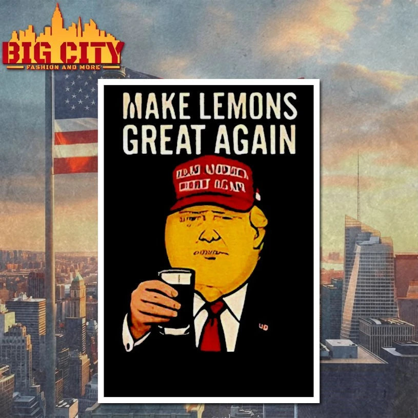 Donald Trump Make American Great Again parody Make Lemons Great Again shirt