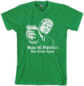 Donald Trump Make St Patrick's Day Great Again Men's Short Sleeve or Long Sleeve T-Shirt Hoodie, Sweatshirt
