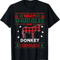 Donkey Lover Christmas Xmas Donkey Christmas Ugly Sweater T-Shirt Hoodie, Sweatshirt | RetroVerseTees.com