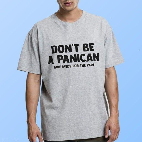 Dont Panic T-shirt Lightweight And Breathable Cozy Graphic T Shirt For Chilly Days Hoodie, Sweatshirt | RetroVerseTees.com