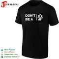 Don’t be a jerk calculus third derivative shirt