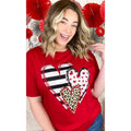 Doodle Hearts Valentine Shirt, Valentine day Sweatshirt, Hearts Shirt, For Women, For Men Hoodie | RetroVerseTees.com