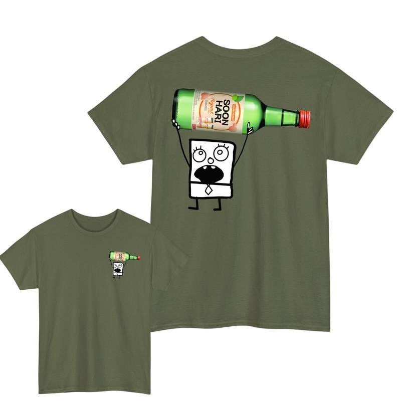 Doodlebob SOJU Unisex T-shirt, SOJU Short Sleeve Tee, Unisex Shirt, S to 4XL Hoodie, Sweatshirt | RetroVerseTees.com