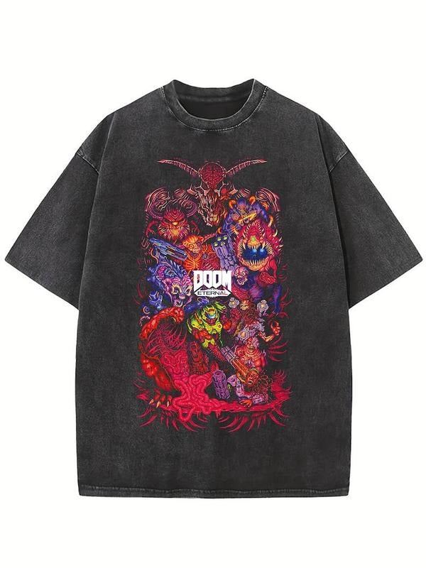 Doom Eternal Video Game t shirt Hoodie, Sweatshirt | RetroVerseTees.com
