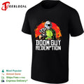 Doomguy in the style of Red Dead Redemption vintage shirt