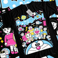 Doraemon T-Shirt S-4XL Nobi Shizuka Gian Dorami Suneo Girl Anime Gifts Shirt Tshirt S-4XL Hoodie, Sweatshirt