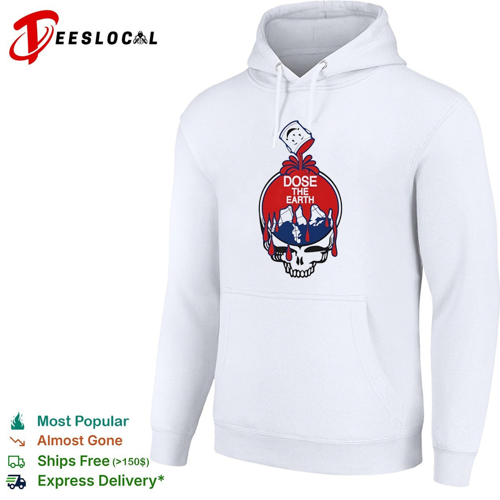 Dose the Earth Grateful Dead Steal Your Face Skull shirt