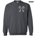 Double Black Checkered Bow Sweatshirt 'NLB' T-Shirts, Hoodie | RetroVerseTees.com