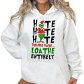 Double Hate Grinch Sweatshirt, Hate Hate Hate Sweatshirt T-Shirts, Hoodie | RetroVerseTees.com