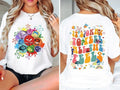 Double Sided Inside Out 2 It's Okay To Feel All The Feels Shirt, Emotions Portrait T-shirt, Mental Health Awareness Tee...