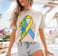 Down Syndrome Ribbon DTF Transfers - THIS IS NOT A SHIRT Hoodie, Sweatshirt | RetroVerseTees.com