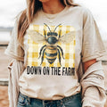 Down on the Farm Bee DTF Transfers - THIS IS NOT A SHIRT Hoodie, Sweatshirt | RetroVerseTees.com