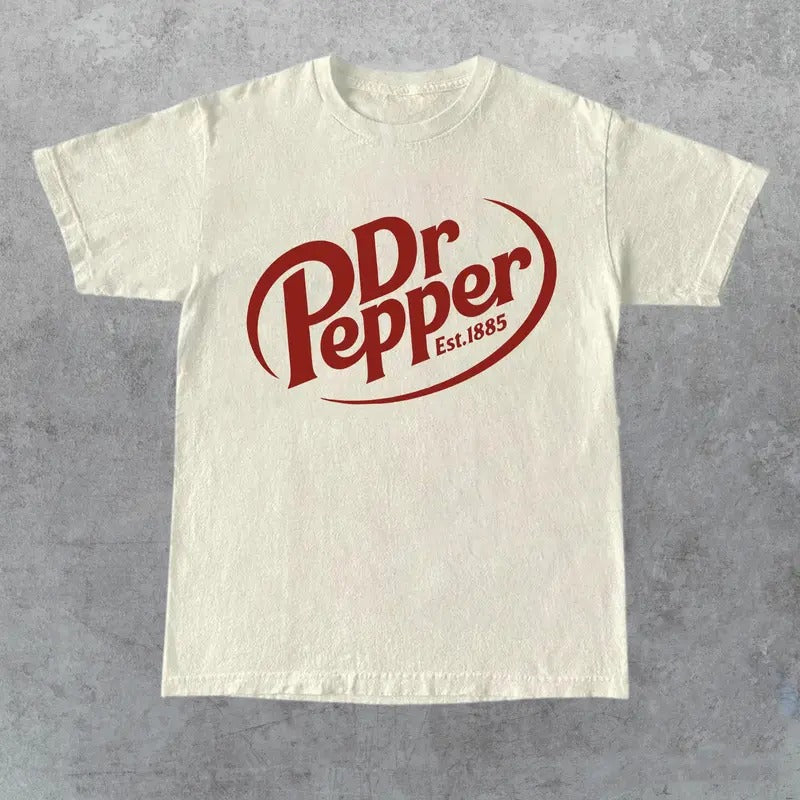 Dr. Pepper T-shirt Shirt, Dr Pepper Lover, Dr Pepper Gift, Gift For Girlfriend, Shirt, T-shirt, Full Colors, Full Sizes,...