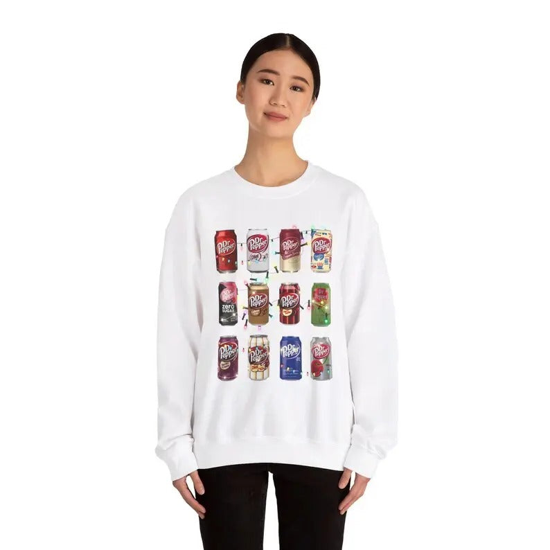 Dr. Pepper Sweatshirt For Women And Men - Pullover, Womenswear T-Shirts, Hoodie | RetroVerseTees.com