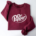 Dr. Pepper Sweatshirt, Dr Pepper Lover, Dr Pepper Gift, Gift for Girlfriend, Fun Soda Fan Gift, Vintage Soft Drink...